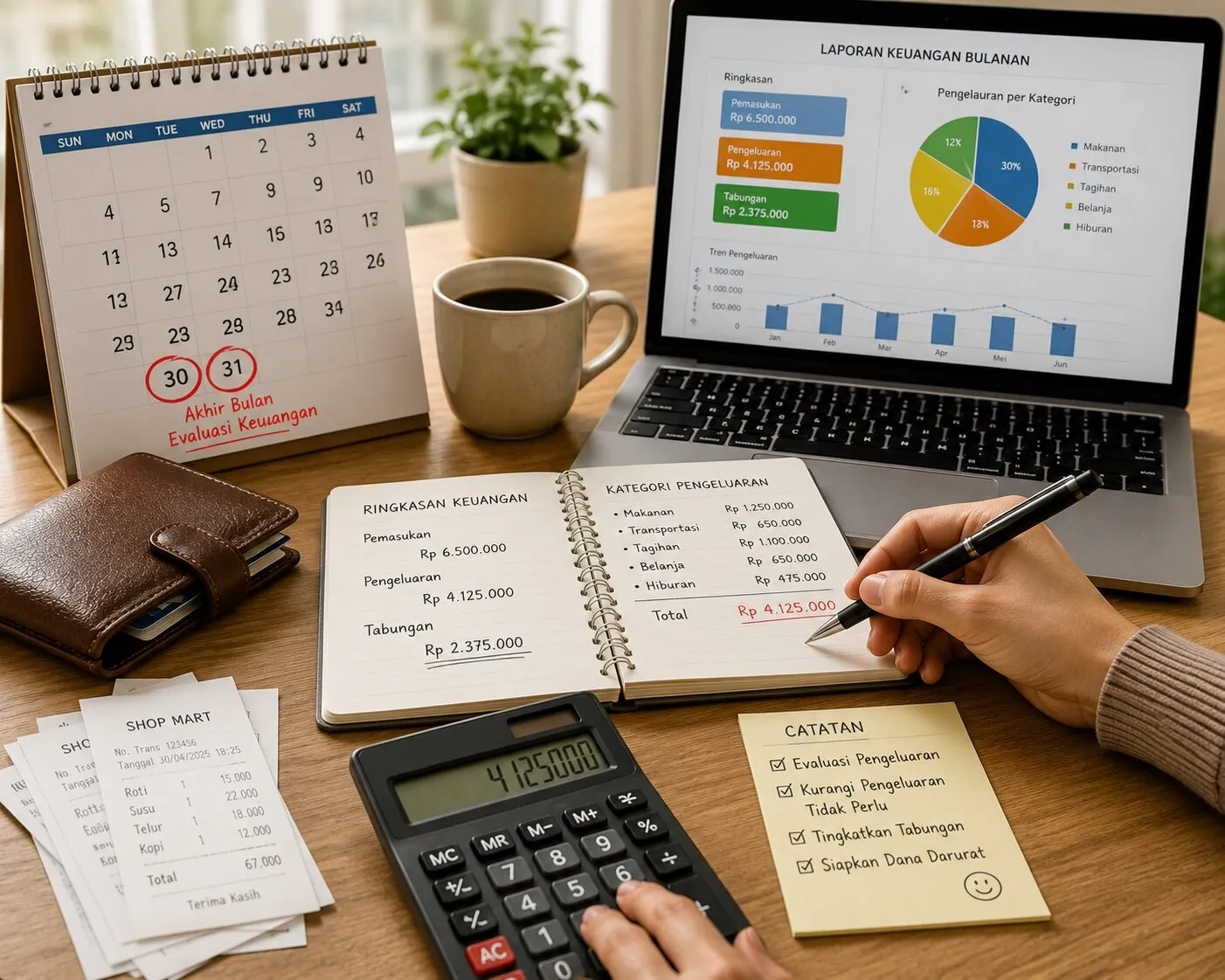 Cara Mudah Mengevaluasi Keuangan Pribadi Setiap Akhir Bulan