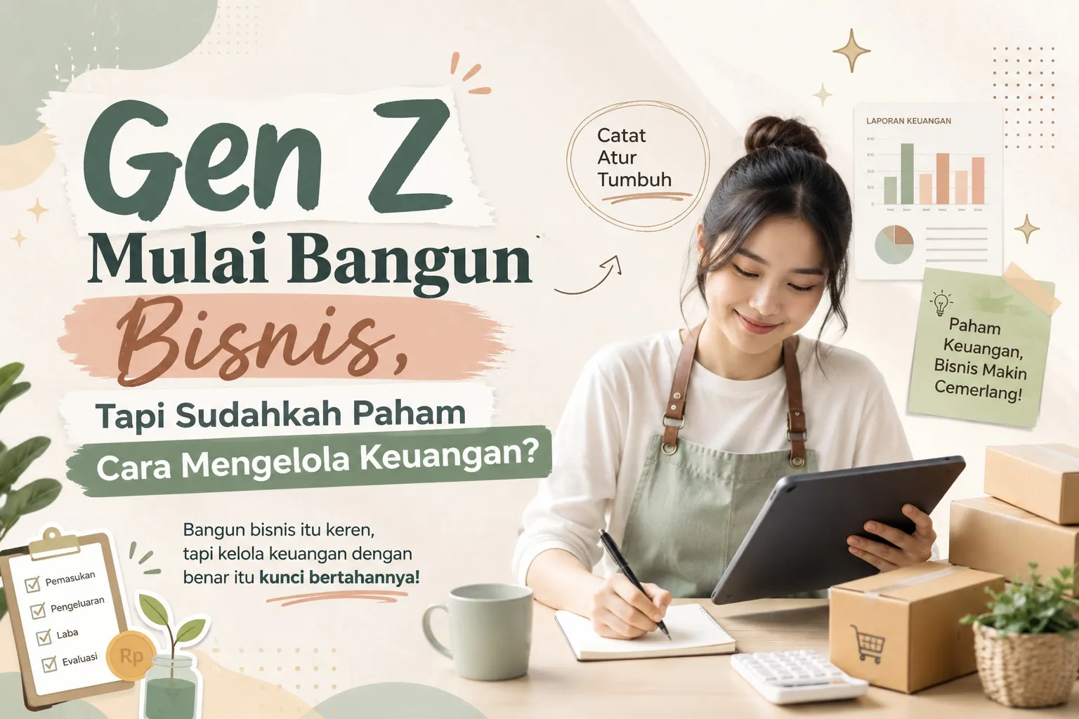 Gen Z Mulai Bangun Bisnis, Tapi Sudahkah Paham Cara Mengelola Keuangan?